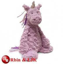 2015 juguete peluche peluche de unicornio